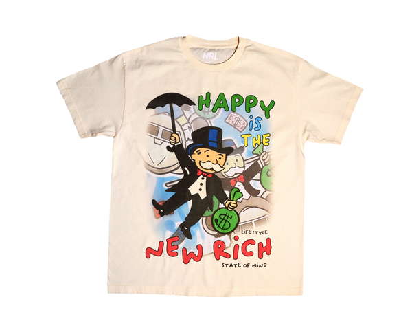 "Happy is the New Rich" T-Shirt