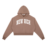 "New Rich University" WMNS Heavyweight Hoodie