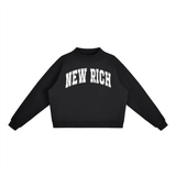 "New Rich University"  WMNS Crew Sweatshirt